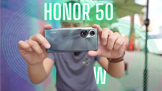 Honor 50 Global Version Review Sleek VlogFriendly Phone with Google [upl. by Ysabel]