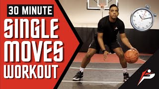 30 Min Dribbling Workout  Workout 5  Ball Control amp Single Moves  Pro Training Basketball [upl. by Najar841]