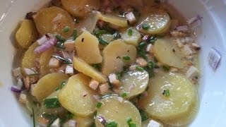 Bayrischer Kartoffelsalat Rezept vegan  Der Bio Koch 278 [upl. by Amias]