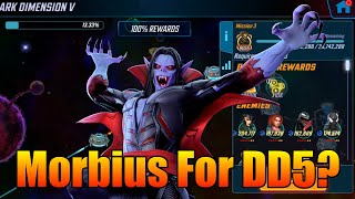 Morbius Good in DD5  DD5 Progress Update  MARVEL Strike Force  MSF [upl. by Joelle]