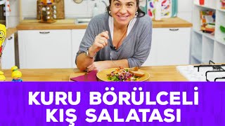 Kuru Börülceli Kış Salatası Tarifi  Hamileler İçin Beslenme  İki Anne Bir Mutfak [upl. by Clarke]