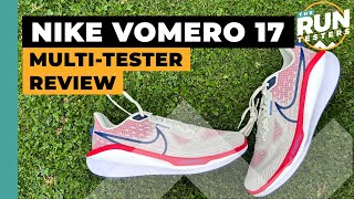 Nike Vomero 17 MultiTester Review The best Nike cushioned shoe [upl. by Kluge]