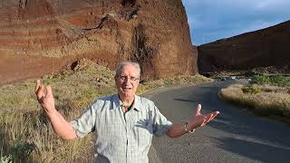 The Big Lapilli Quarry at Mna Taco Tenerife mining tenerife volcano rocks naturaldisaster [upl. by Yrrap]