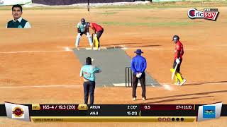 GOVIND SWAMY THRILLING LAST OVER vs NELAMANGALA FIGHTERS [upl. by Anaerdna]