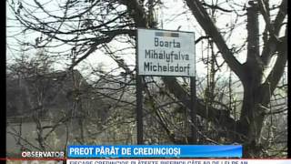 Un preot din judeţul Sibiu şia făcut o vilă can reviste în timp ce casa parohială a ajuns o [upl. by Akemet]