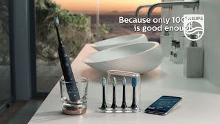 Philips Sonicare DiamondClean Smart  Complete oral care  Lunar Blue [upl. by Araccat]