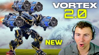 NEW Discipline Weapons With Auto Firing UNLIMITED Range  Vortex 20 Gameplay  War Robots [upl. by Aihsened]