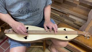 McSpadden 4FH26WS Mountain Dulcimer [upl. by Azerila673]