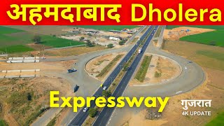 Ahmedabad Dholera Expressway  4k  rslive [upl. by Caren262]