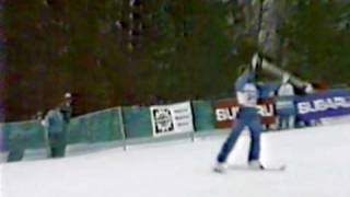 1988 US Freestyle Nationals  AcroskiBallet  Stratton Vt  Karen B [upl. by Innis]