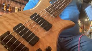 Spector Legend Classic 5 wBartolini’s [upl. by Ahsyt452]