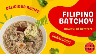 How to cook batchoy pinoy recipe the batchoy for you [upl. by Ayortal241]