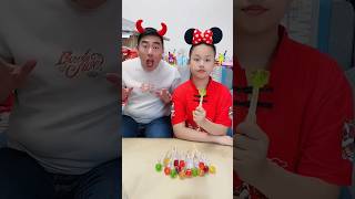 Happy family show Lovely family play game at home Han Sinh Shorts 🍭🍭🤯😂405 [upl. by Naerb]