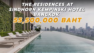 Condo Virtual Tour EP110  The Residences at Sindhorn Kempinski Hotel Bangkok [upl. by Varion174]