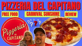 Carnival Free Food  Pizzeria Del Capitano [upl. by Sherborn951]