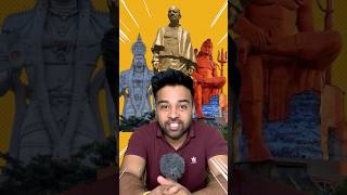 Tallest statue in India 🇮🇳 😱 factshorts [upl. by Kinelski]