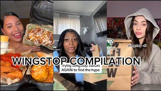 20 Minutes Of WingStop MukbangCompilation [upl. by Dowling347]