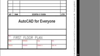 AutoCAD Plot Stamp [upl. by Anirdna]