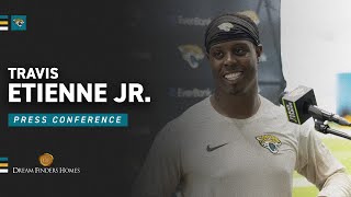 Travis Etienne Jr On Run Game Revamp and Forming an Identity  Press Conference [upl. by Havstad]