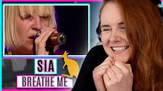 Vocal Coach reacts to Sia  Breathe Me Live At SxSW [upl. by Katerina998]