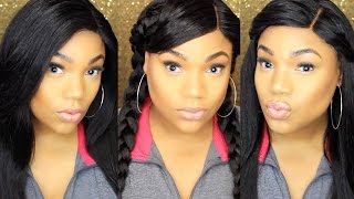 How I Style My FAVORITE Brazilian Straight Wig  Her Hair Company Final Review  Charlion Patrice [upl. by Nuaj387]