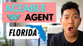 AceableAgent Real Estate FULL REVIEW Florida [upl. by Enelhtac]