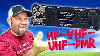 NEW GUOHETEC PMR171 VHF UHF HF SDR Ham Radio Mobile [upl. by Corenda]