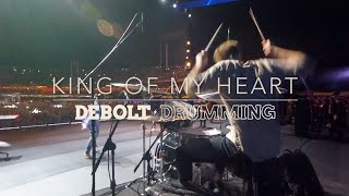 King Of My Heart Live at The Send Brasil Drum Cam ⚡️ [upl. by Sarid]