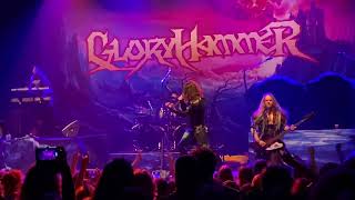 Gloryhammer Angus McFife  LIVE Chicago IL 52423 [upl. by Rowland920]