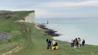 Beachy Head And Belle Tout Cliffs Eastbourne East Sussex England UK 🇬🇧 [upl. by Lolande]