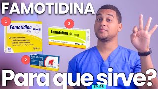 FAMOTIDINA PARA QUE SIRVE  3 COSAS [upl. by Aicilev]