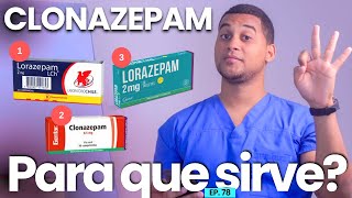 CLONAZEPAM PARA QUE SIRVE  3 COSAS [upl. by Alodee844]