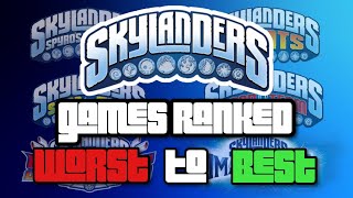 Every Skylanders Game Ranked Worst To Best [upl. by Aimar217]