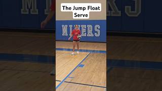 Learn to jump Float Serve volleyballserve dmoon libero volleyball training [upl. by Merari265]