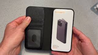 CYGNETT URBAN WALLET CASE iPhone 16 Pro Max REVIEW [upl. by Ymmij]