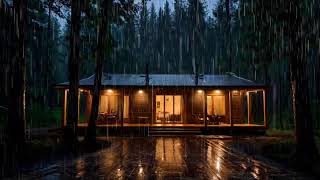 Rain Sounds for Sleeping  Thunderstorm Rain Sounds for Deep Sleep [upl. by Col384]