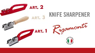 Rigamonti Pietro amp figli  ART 123 KNIFE SHARPENER [upl. by Aihsenek]