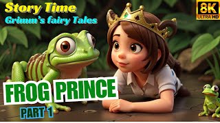 The Frog Prince Fairy tale  Grimms Fairy Tales  Story Time [upl. by Farny]