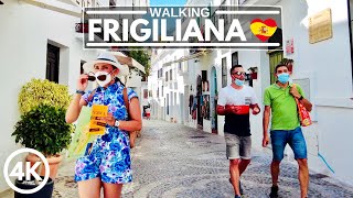 🇪🇸 FRIGILIANA Spain 2021  4K Walking Costa del Sol FULL TOUR [upl. by China]