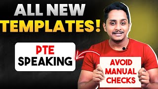 PTE Speaking All New Templates Avoid Manual Checks [upl. by Anuahc]