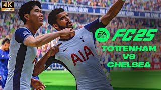 FC 25 Tottenham Hotspur vs Chelsea  Premier League 202425  PS5™ 4K60fps [upl. by Adnamas807]