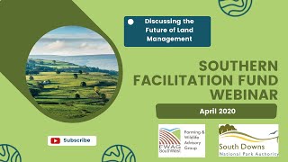 Southern Facilitation Fund Webinar  A demonstration to the New System for Managing Land [upl. by Nollek850]