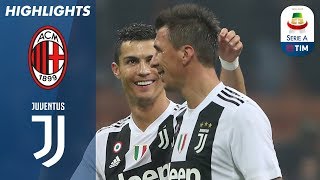 Milan 02 Juventus  Ronaldo And Mandžukić Stun San Siro  Serie A [upl. by Audres163]