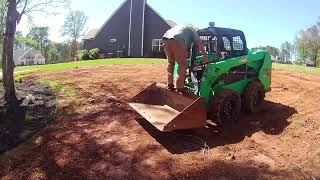 Prepping Yard for sod [upl. by Jay]