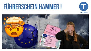 EU plant FührerscheinHammer Tempolimit Senioren SUV Führerschein [upl. by Lipkin]