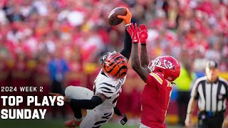 Top Sunday Plays of Week 2  NFL 2024 Season [upl. by Yanej]