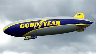 Goodyear blimp crash news report [upl. by Aihcropal]