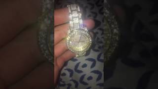 Hiphop bling Iced out Watch [upl. by Bannasch]