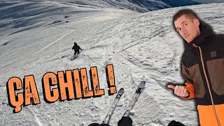 Dimanche ski CHILL avec les potes au GRAND DOMAINE [upl. by Ketti698]