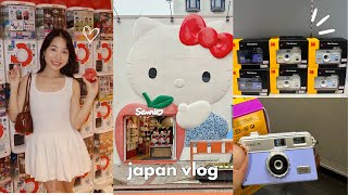 Japan Vlog 🍙 what I eat in Tokyo good amp bad camera shopping shibuya crossing explore asakusa [upl. by Allemac889]